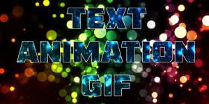 تایپ متحرک در اپلیکیشن Text Animation DP GIF